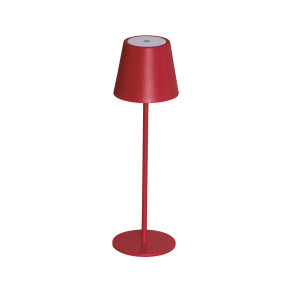 INITA LED asztali lámpa IP54 1,2W 3000K piros