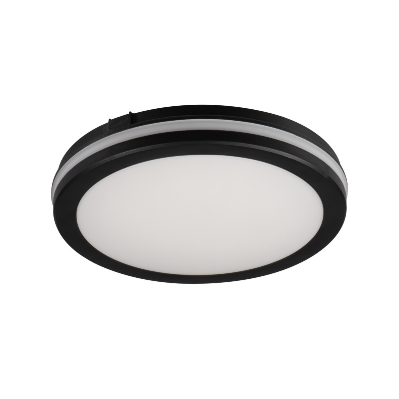 BENO ECO LED 30W CCT állítható fényű 3000K/4000K/6500K IP65 fekete kültéri mennyezeti lámpa - KANLUX 38385