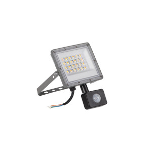 Kanlux ACETE 20W CCT SE GR LED mozgásérzékelős reflektor IP65 3000K/4000K/6500K 1850-2160 lm - Szürke