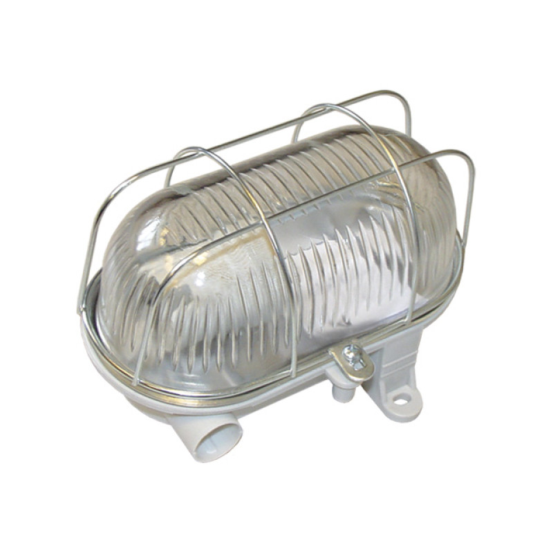 MILO hajólámpa 7040T E27 foglalattal és védőráccsal - KANLUX 70522