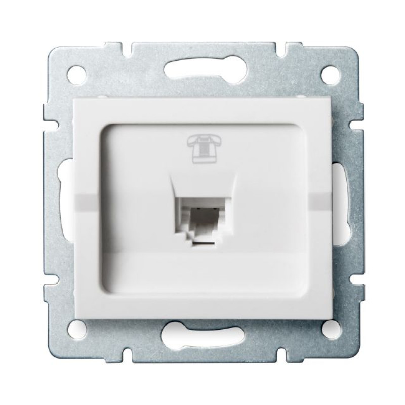 MOWION LOGI 02-1370-002 Fehér Telefon csatlakozó aljzat