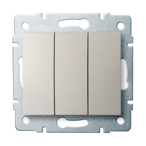 MOWION LOGI 02-1090-103 Krém (Beige) Hármas csillárkapcsoló