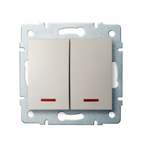 MOWION LOGI 02-1120-103 Krém (Beige) Jelzőfényes csillárkapcsoló