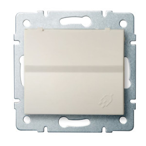 MOWION LOGI 02-1230-103 Krém (Beige) Dugalj IP44 csapfedeles