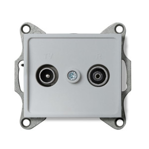 MOWION LOGI 02-1330-043 Ezüst Antenna csatlakozó aljzat