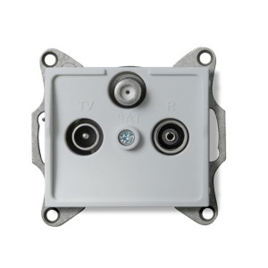 MOWION LOGI 02-1340-043 Ezüst Antenna csatlakozó aljzat