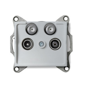 MOWION LOGI 02-1590-043 Ezüst Antenna csatlakozó aljzat