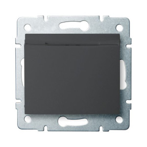 MOWION LOGI 02-1190-141 Grafit Hotel kártyás kapcsoló késlelt