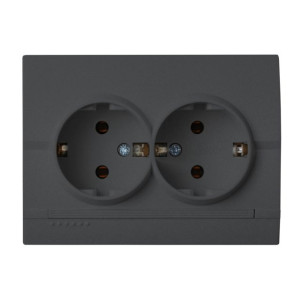 MOWION LOGI 02-1270-141 Grafit Dupla dugalj komplett