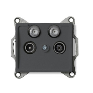 MOWION LOGI 02-1590-041 Grafit Antenna csatlakozó aljzat