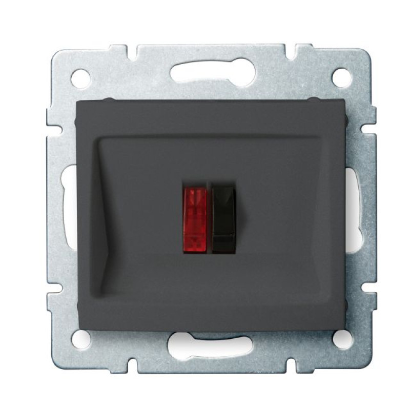 MOWION LOGI 02-1450-041 Grafit Hangszóró csatl.aljzat (2)