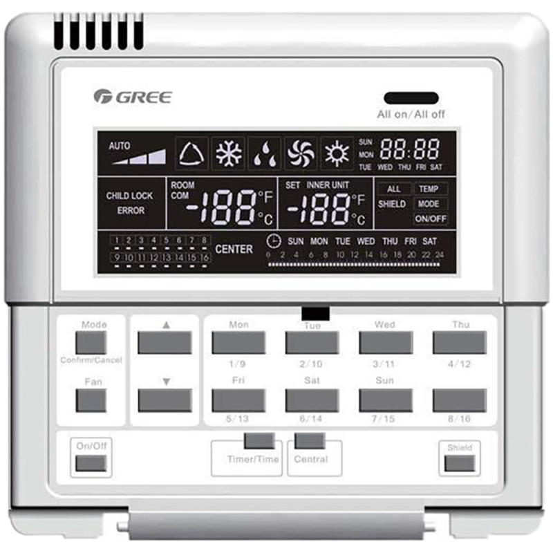 GREE Központi vezérlő CE50-24/E