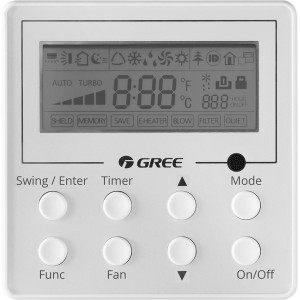 GREE Fali vezetékes távirányító XK117