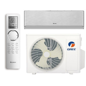 GREE Airy inverter 2,7 kW Prestige klíma szett WiFi, 3D légáram, téliesített, AI-intelligencia, UV szűrő