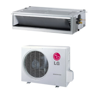 LG CL09F/UUA1 standard légcsatornázható split klíma 2,6KW (R32; alacsony nyomású, 1ph)