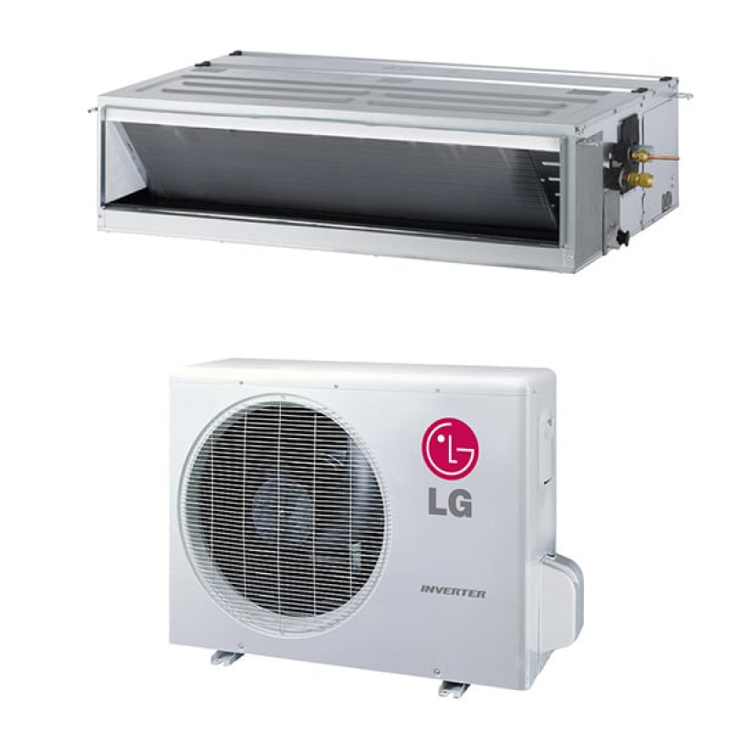 LG CL09F/UUA1 standard légcsatornázható split klíma 2,6KW (R32; alacsony nyomású, 1ph)