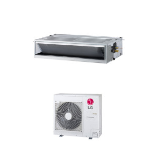LG UM30F/UUB1 compact légcsatornázható split klíma 8,8KW (R32; közepes nyomású, 1 ph)