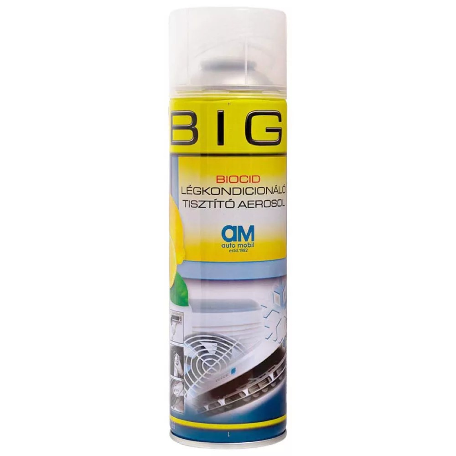 BIGMAN klímatisztító spray (aerosol) Bioacid 500ml Citrus - Energia Háza