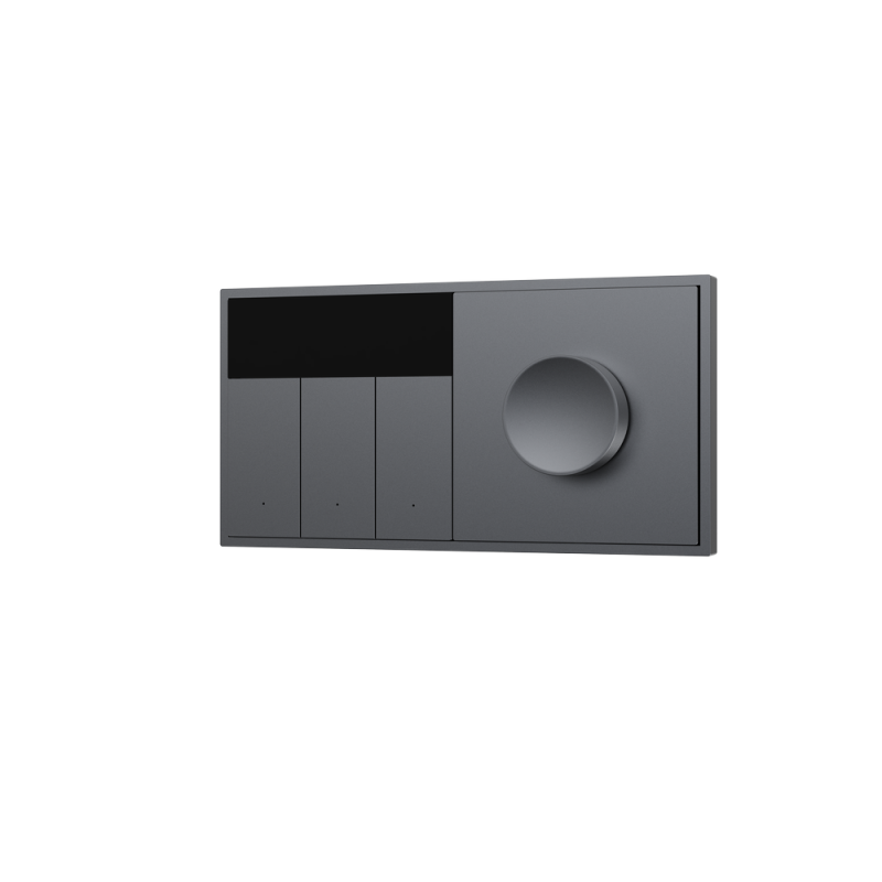 Super Intelligens Kapcsoló LCD Kijelző 6-Csatorna SZŰRKE