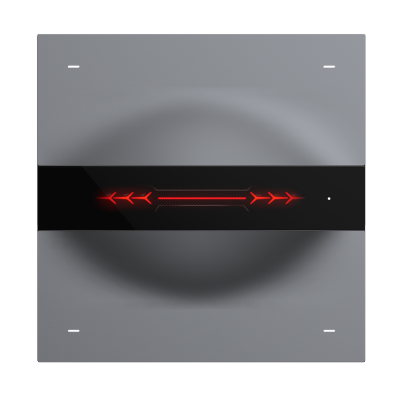 Modena Supercar Series Okos Kapcsoló LCD 4-Csatorna 4x600 Watt SZŰRKE