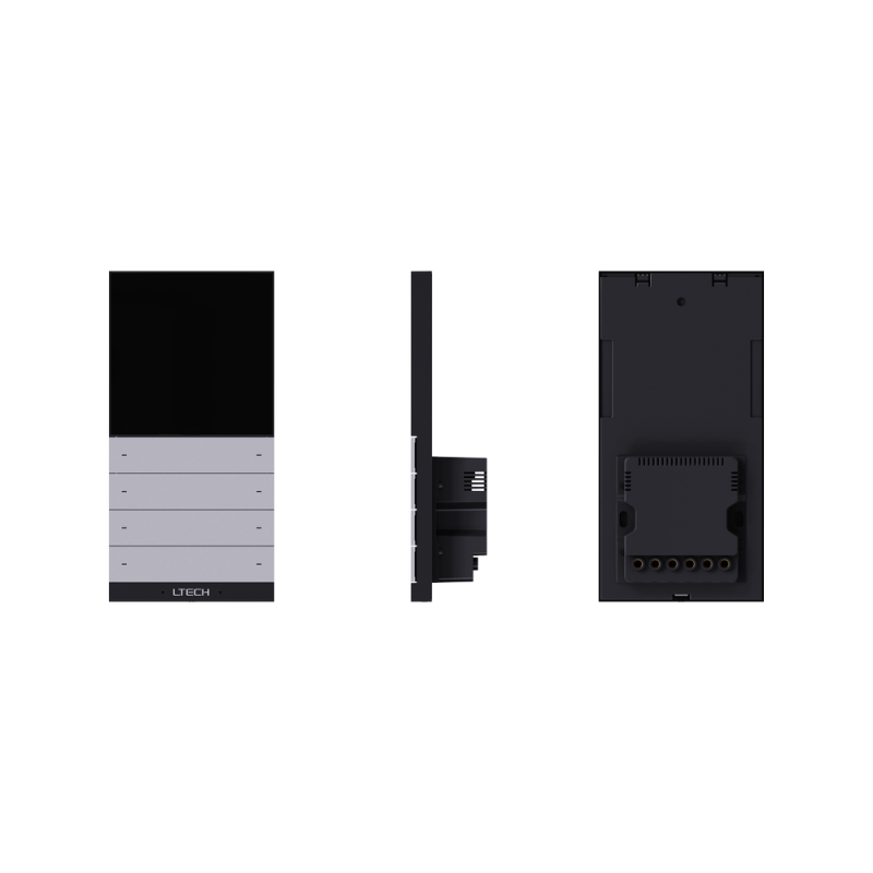 Super Smart PRO Központi Vezérlő Panel 8-Csatorna SZŰRKE