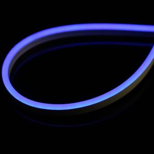 LED NEON FLEX Kék 12V 9,6W/M IP65 (5x13mm, Vághatóság: 10mm) neon reklámokhoz
