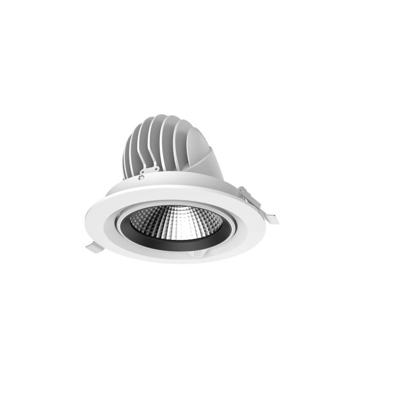 HUGOLED dönthető mélysugárzó 20W 4000K természetes fehér 2200lm 40° Fehér