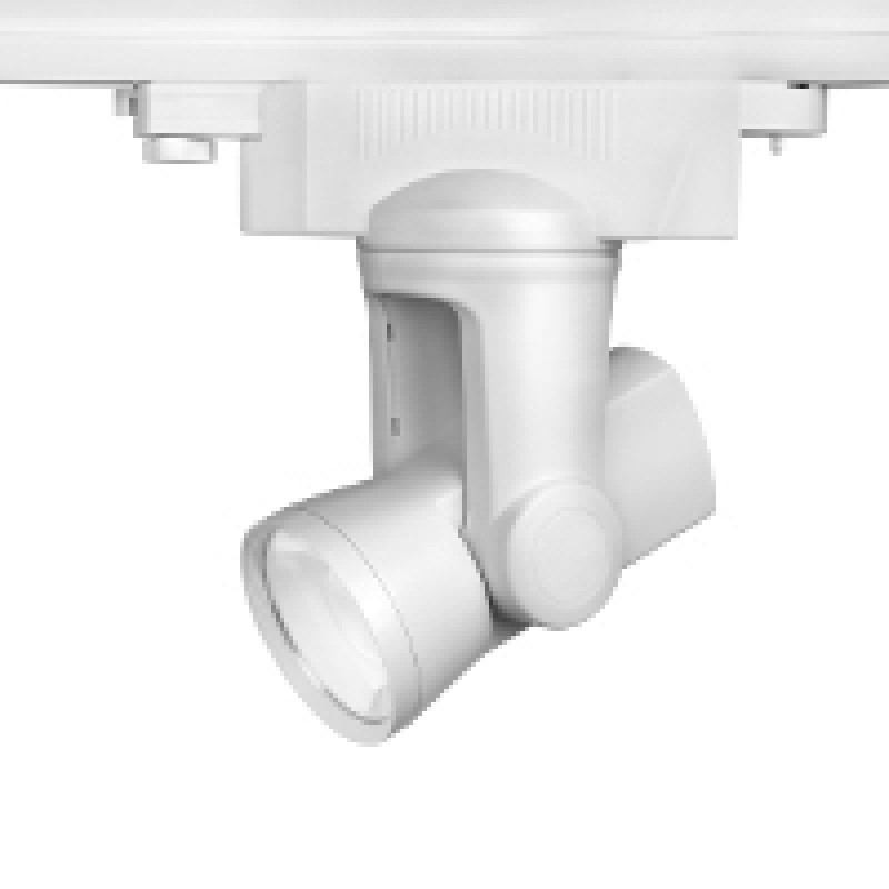 LED fényvető , sínes , track light , 25 Watt , állitható fehér színhőmérséklet , távirányítóval mozgatható és dimmelhető