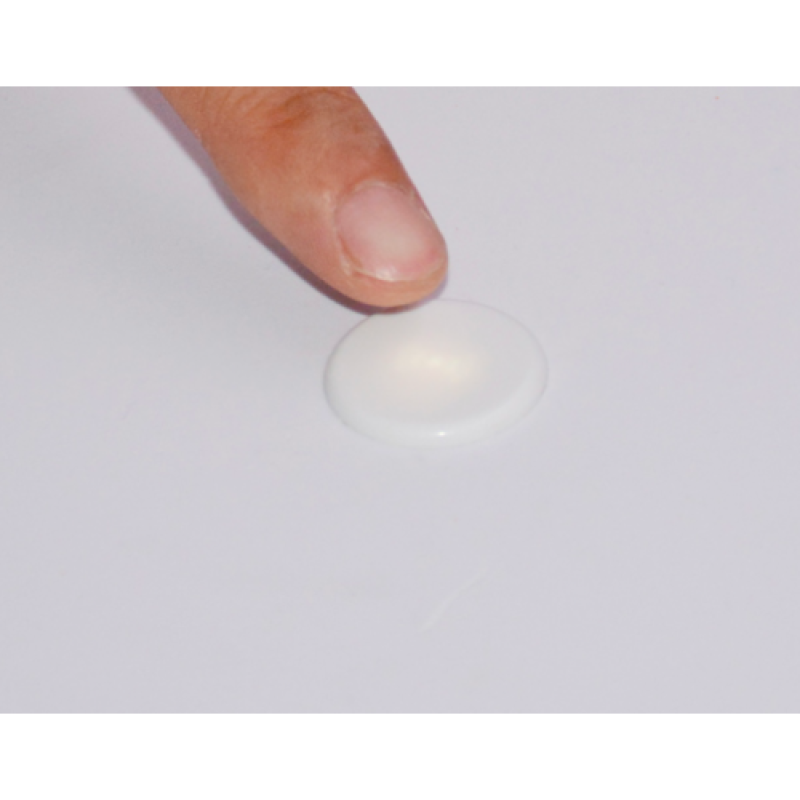 Bútorlapba süllyeszthető fehér kerek dimmer érintős 3A