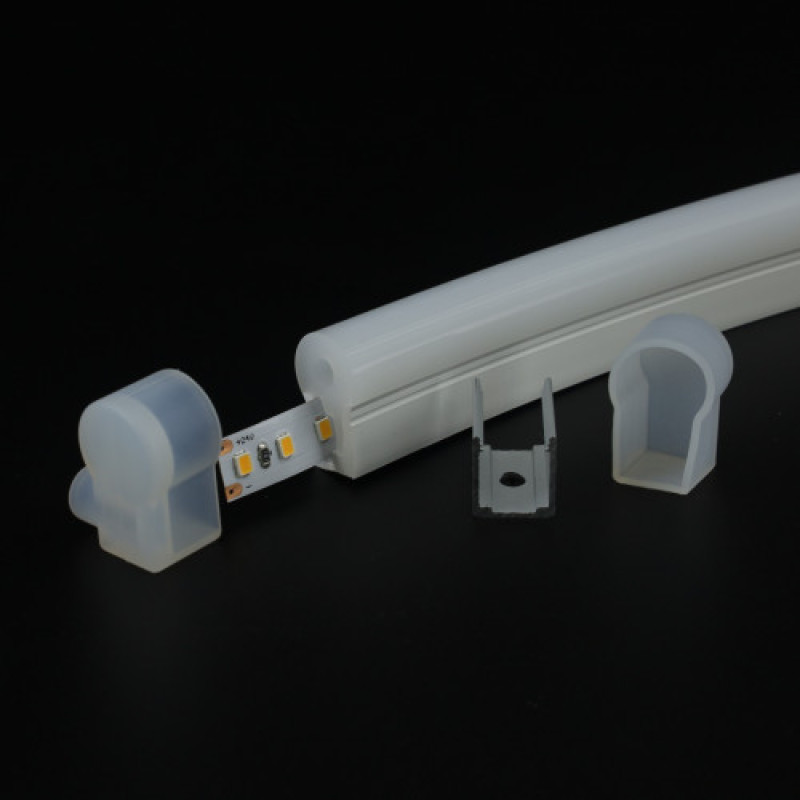 Flexibilis LED profil szilikon 12mm szalaghoz IP65