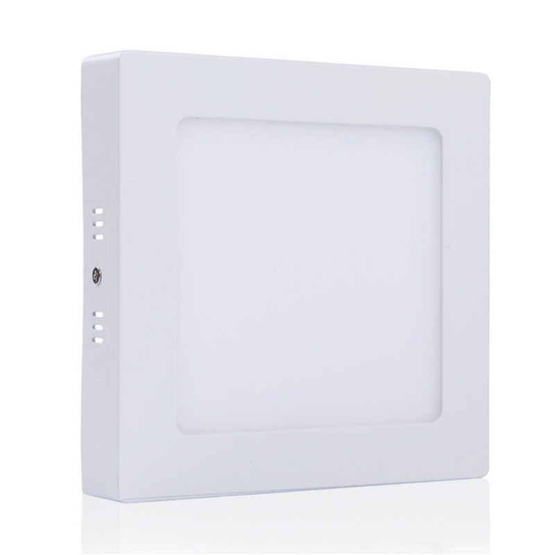 LED panel , 18W , falon kívüli , négyzet , természetes fehér