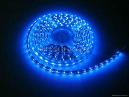 LED szalag , kültéri , 3528 , 60 led/m, 3,6 W/m , kék méteres