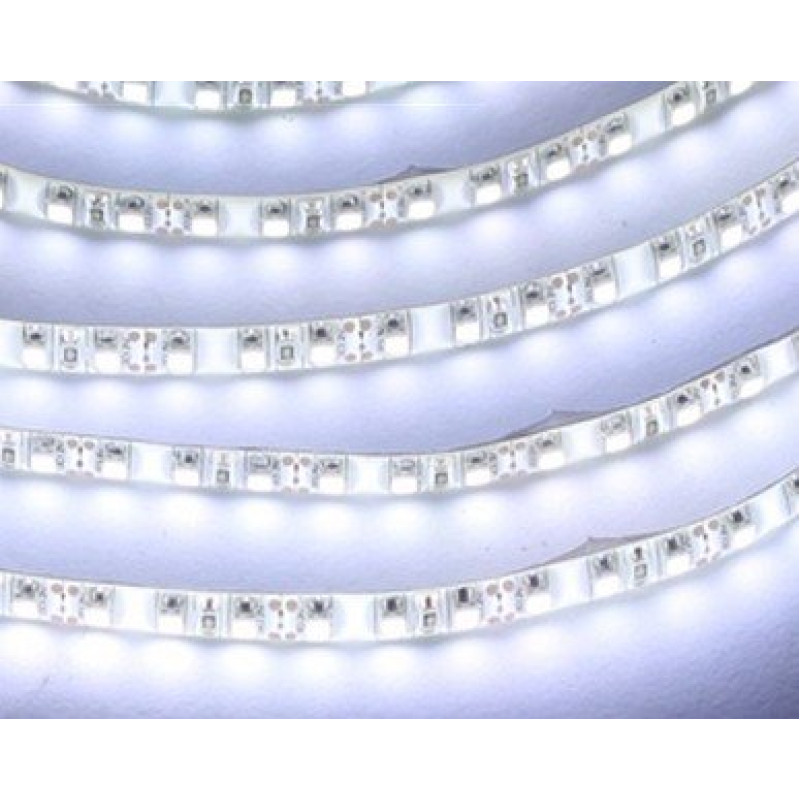 LED szalag kültéri 3528/120 led/m 8 Watt/m 6500K hideg fehér 