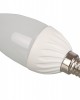 LED lámpa égő, E14 foglalat, gyertya forma, 6 watt, hideg fehér, dimmelhető
