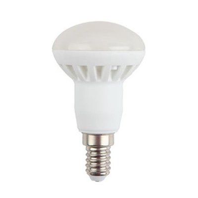 LED lámpa , égő , szpot ,  E14 foglalat , 6 Watt , hideg fehér