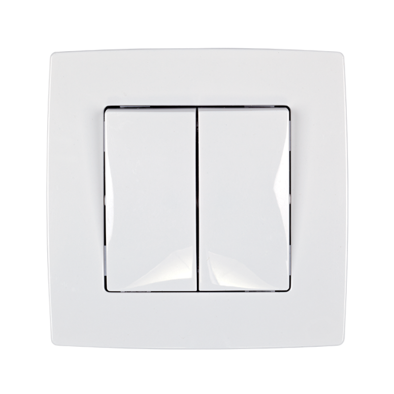 Elmark City csillárkapcsoló 10A - fehér