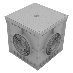 Szerelőakna CP-30 300x300x300mm műanyag