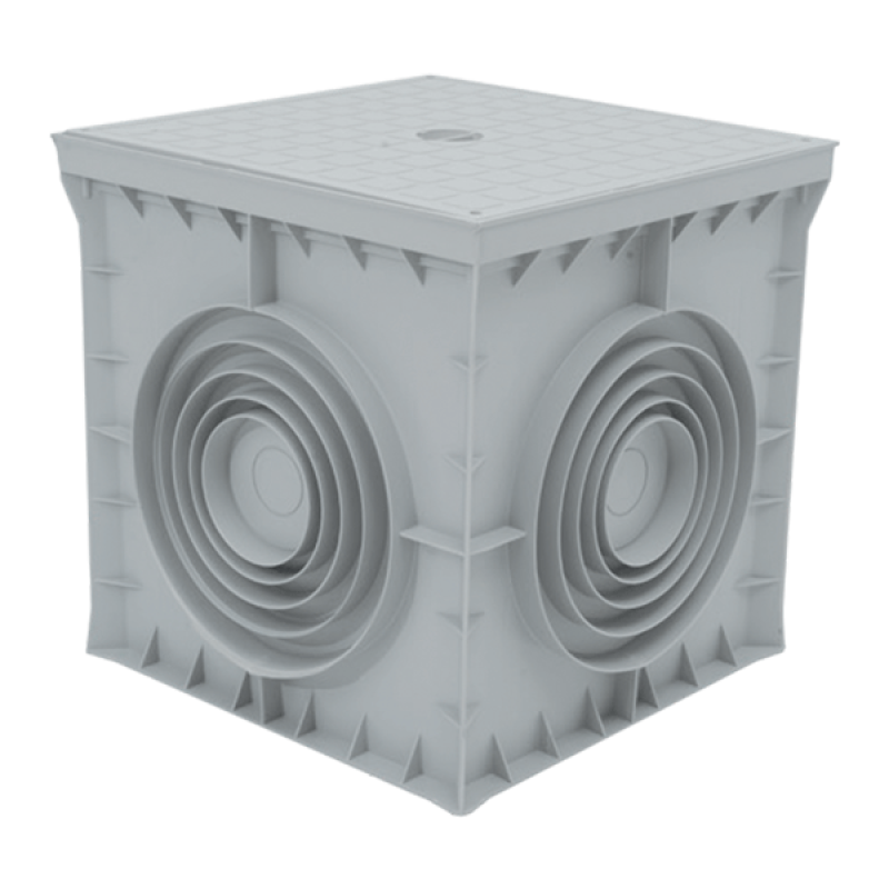 Szerelőakna CP-40 400x400x400mm műanyag