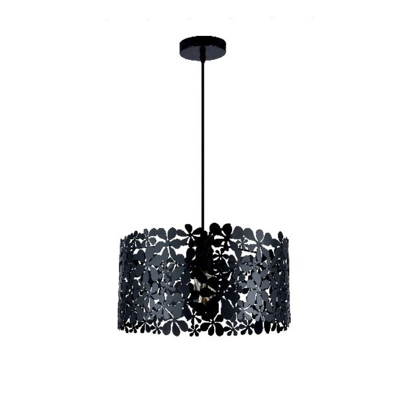 CHESTER függeszték lámpa 1xE27 Fekete