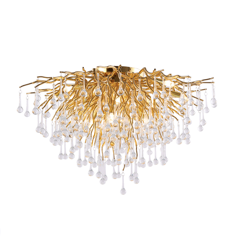 EDUARD Arany / Kristály csillár 7xG9 foglalattal D500mm