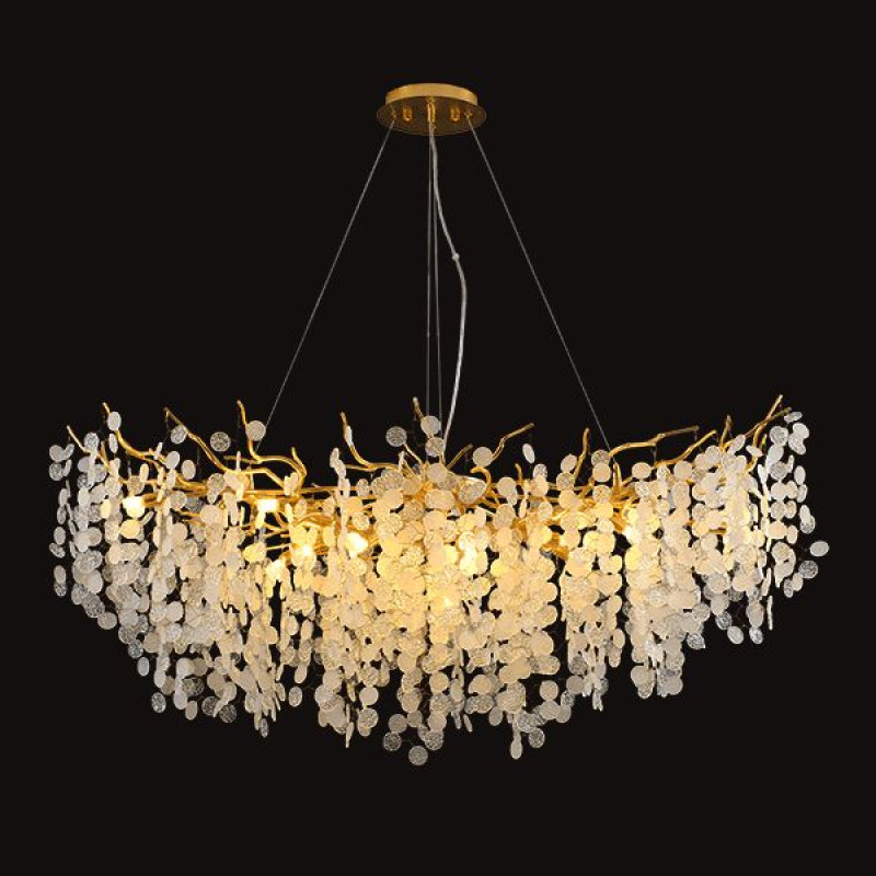 HUGO Arany / Kristály csillár 13xG9 foglalattal D450mm