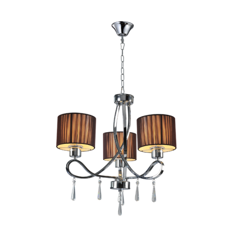 Elmark LILLY 3 ágú csillár szövetbúrával - Lilly lámpacsalád