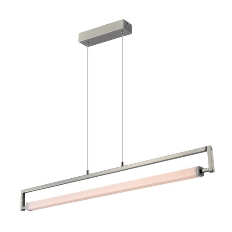 LINUS LED mennyezeti függesztett lámpa 23W 3000K Meleg fehér Ezüst