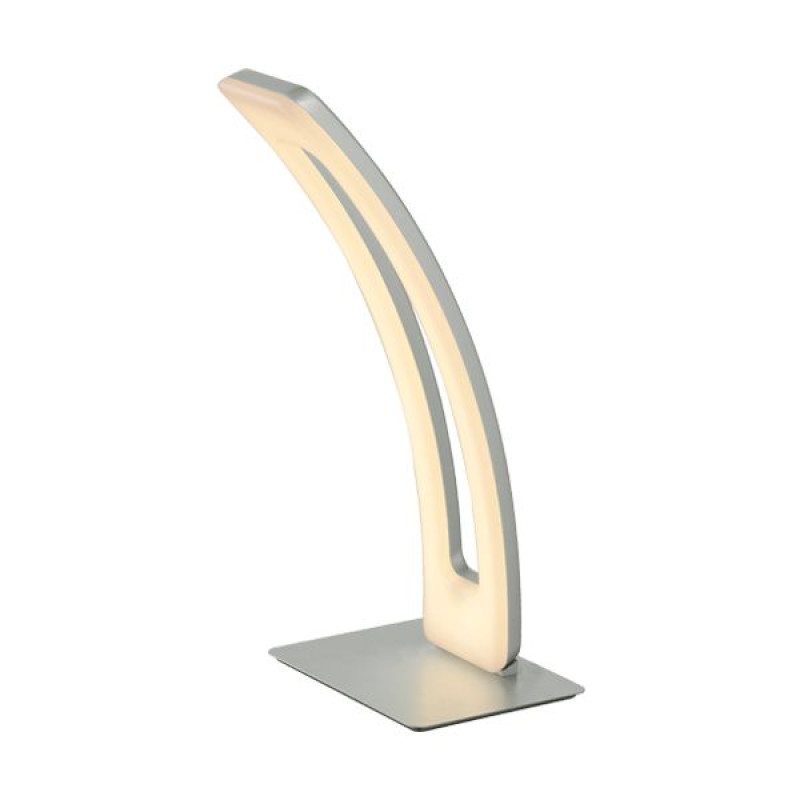 MARCELLA LED asztali lámpa 11W 3000K Meleg fehér Ezüst