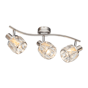 SHEEN Spot mennyezeti lámpa 3xE14 Szatén Nikkel