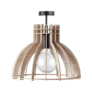 WOODY-4 Fa függeszték lámpa 1xE27 foglalattal D300mm