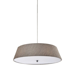 YVONNE függeszték lámpa 5xE27 foglalattal Barna D550mm