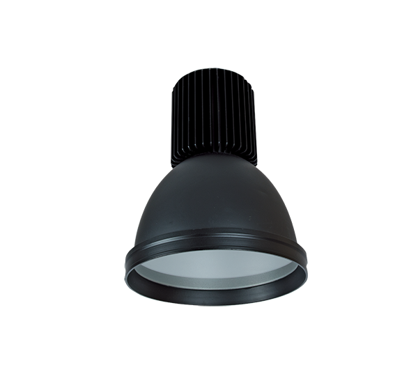 LED csarnokvilágító mini 30W fekete