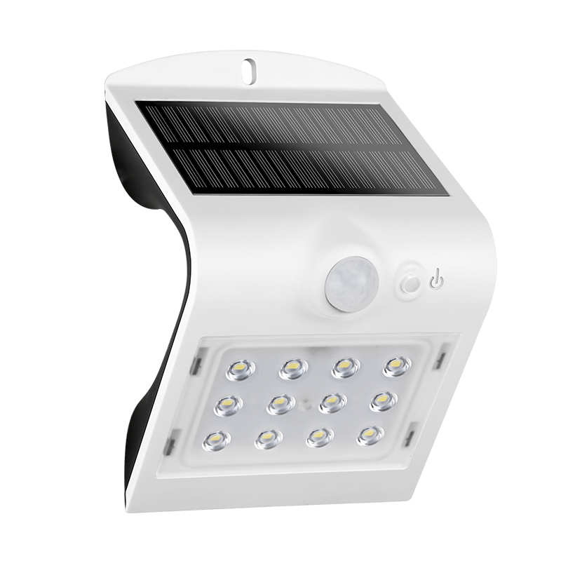 Elmark napelemes oldalfali LED lámpa mozgásérzékelővel 7W IP54