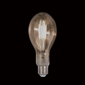 Dimmelhető vintage LED lámpa, izzó, 8 W E27 2800-3000 K, D110, füstszínű bura